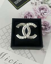 Chanel Brooch silver -01 - 1
