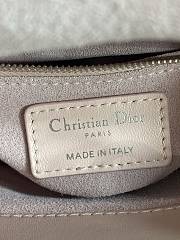 Dior Dioramour Mini Lady Bag with Chain pink size 17cm  - 4