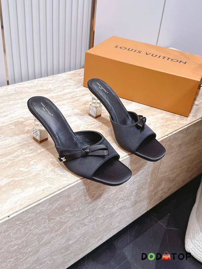 LV Cube Mules black 6.5cm - 1