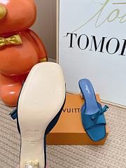 LV Cube Mules blue 6.5cm - 5
