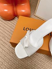 LV Cube Mules white 6.5cm - 3