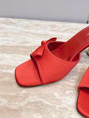 LV Cube Mules red 6.5cm - 2
