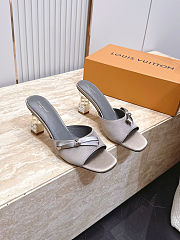 LV Cube Mules gray 6.5cm - 1