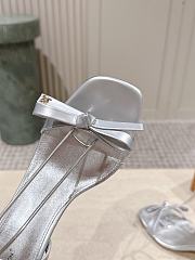 LV Cube Sandals silver 6.5cm - 5