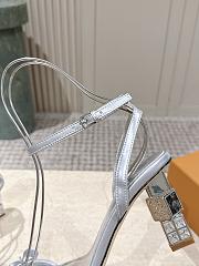 LV Cube Sandals silver 6.5cm - 3