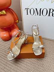 LV Cube Sandals gold 6.5cm - 6