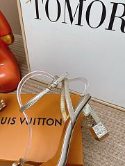 LV Cube Sandals gold 6.5cm - 3