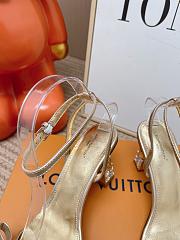 LV Cube Sandals gold 6.5cm - 2