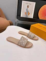 LV Lily Flat Mules - 01 - 1