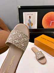 LV Lily Flat Mules - 01 - 2