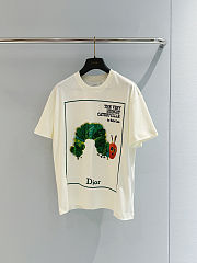 Dior Oversized Embroidered Book Cover T-Shirt - 1