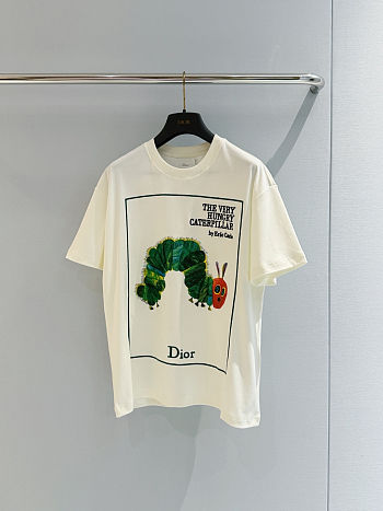 Dior Oversized Embroidered Book Cover T-Shirt