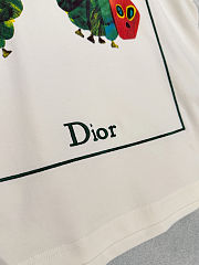 Dior Oversized Embroidered Book Cover T-Shirt - 6