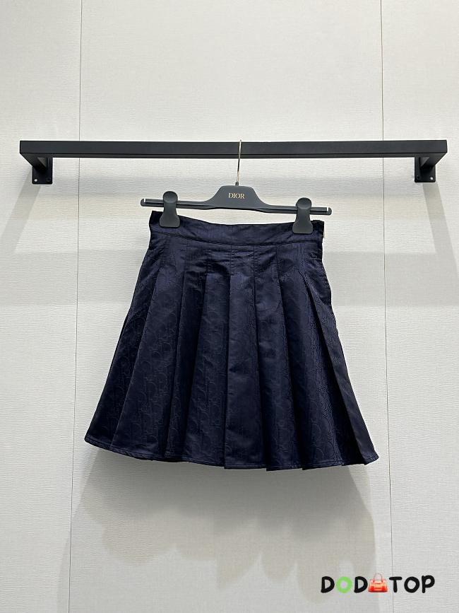 Dior Pleated Miniskirt black - 1