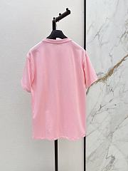 Dior Fitted T-Shirt pink  - 5