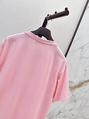 Dior Fitted T-Shirt pink  - 4
