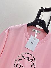 Dior Fitted T-Shirt pink  - 2