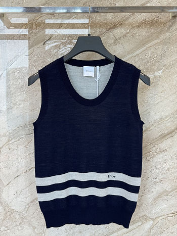 Dior Marinière Fitted Sweater Vest