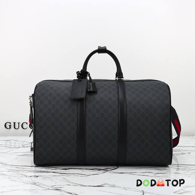 Gucci Soft GG Supreme carry-on duffle bag size 52x33x28cm - 1