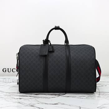 Gucci Soft GG Supreme carry-on duffle bag size 52x33x28cm