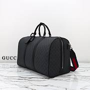 Gucci Soft GG Supreme carry-on duffle bag size 52x33x28cm - 3
