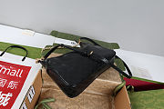 Gucci Lady Lunetta Chain shoulder bag black size 30x24x6cm - 4