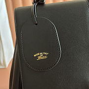 Gucci Paparazzo top handle bag black size 37x29x13cm - 4
