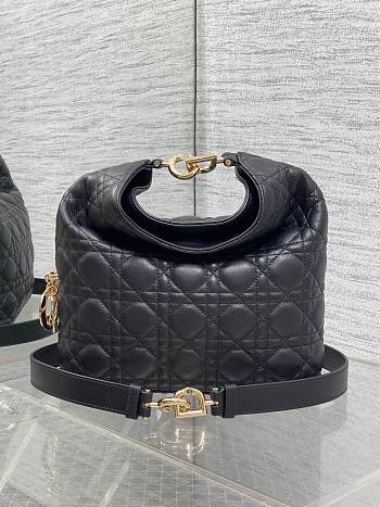 Dior Toujours Hobo Bag black size 24x27x9cm