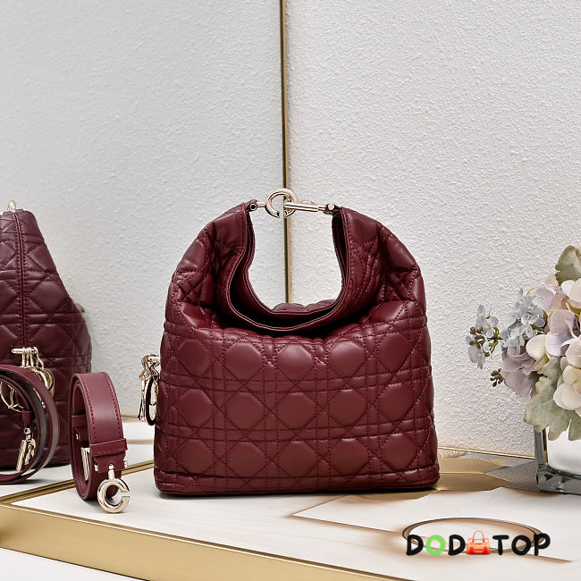 Dior Toujours Hobo Bag red size 24x27x9cm - 1