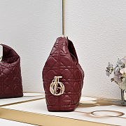 Dior Toujours Hobo Bag red size 24x27x9cm - 4