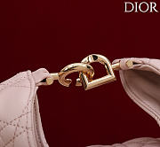 Dior Toujours Hobo Bag pink size 24x27x9cm - 5
