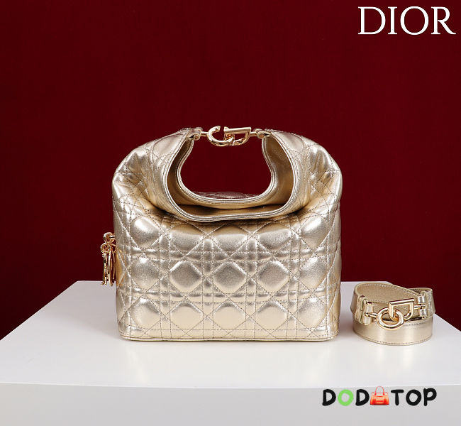 Dior Toujours Hobo Bag gold size 24x27x9cm - 1