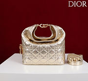 Dior Toujours Hobo Bag gold size 24x27x9cm - 1