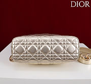 Dior Toujours Hobo Bag gold size 24x27x9cm - 6