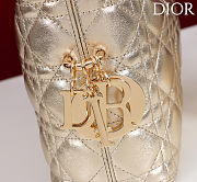 Dior Toujours Hobo Bag gold size 24x27x9cm - 3