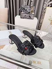 Dior Bloom Heeled Slide black  - 1