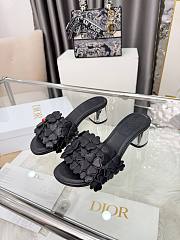 Dior Bloom Heeled Slide black  - 2