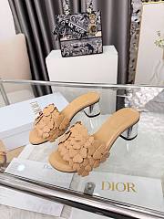 Dior Bloom Heeled Slide beige  - 3