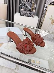 Dior Bloom Heeled Slide brown - 1