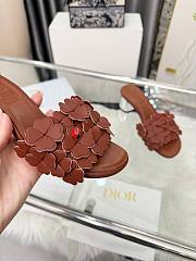 Dior Bloom Heeled Slide brown - 5