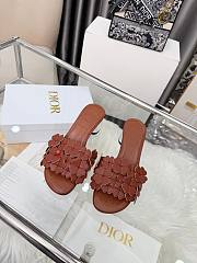 Dior Bloom Heeled Slide brown - 4
