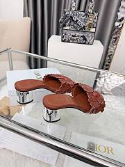 Dior Bloom Heeled Slide brown - 3