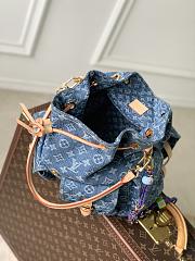 LV Montsouris Cargo Denim Rendez-Vous Backpack size 32 x 30.5 x 16 - 6