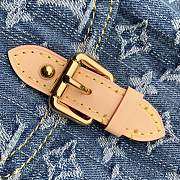 LV Montsouris Cargo Denim Rendez-Vous Backpack size 32 x 30.5 x 16 - 4