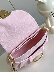 Louis Vuitton Sunset Pink Denim Shoulder Bag size 18x3x27 - Code Kayla for 25% off - 5