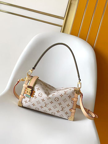 Louis Vuitton Side Trunk MM East-West bag size 28 x 15 x 7cm