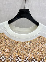 Louis Vuitton Woven Print Front Knit Top  - 5