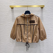 Louis Vuitton Lace Trim Hooded Parka - 1