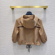 Louis Vuitton Lace Trim Hooded Parka - 6