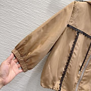 Louis Vuitton Lace Trim Hooded Parka - 5
